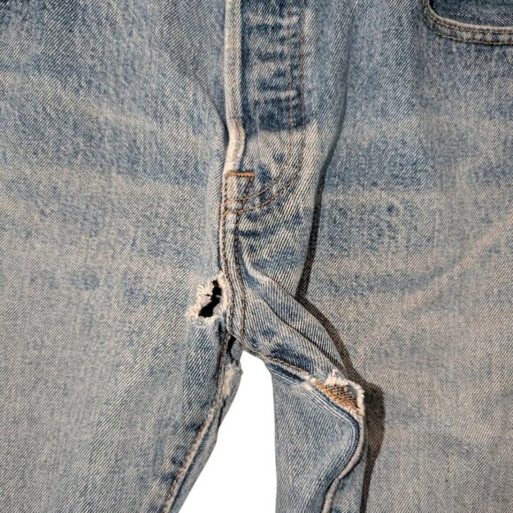 *3 FOR $9* Levi's 501 Original Fit Signature Straight Leg Fit Pants Jeans 30x30 - Picture 6 of 7